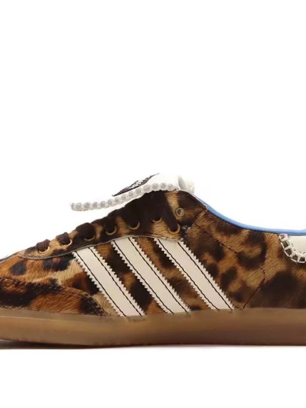 adidas X Wales Bonner Women’s Leopard Print Sneaker - Picture 3 of 10
